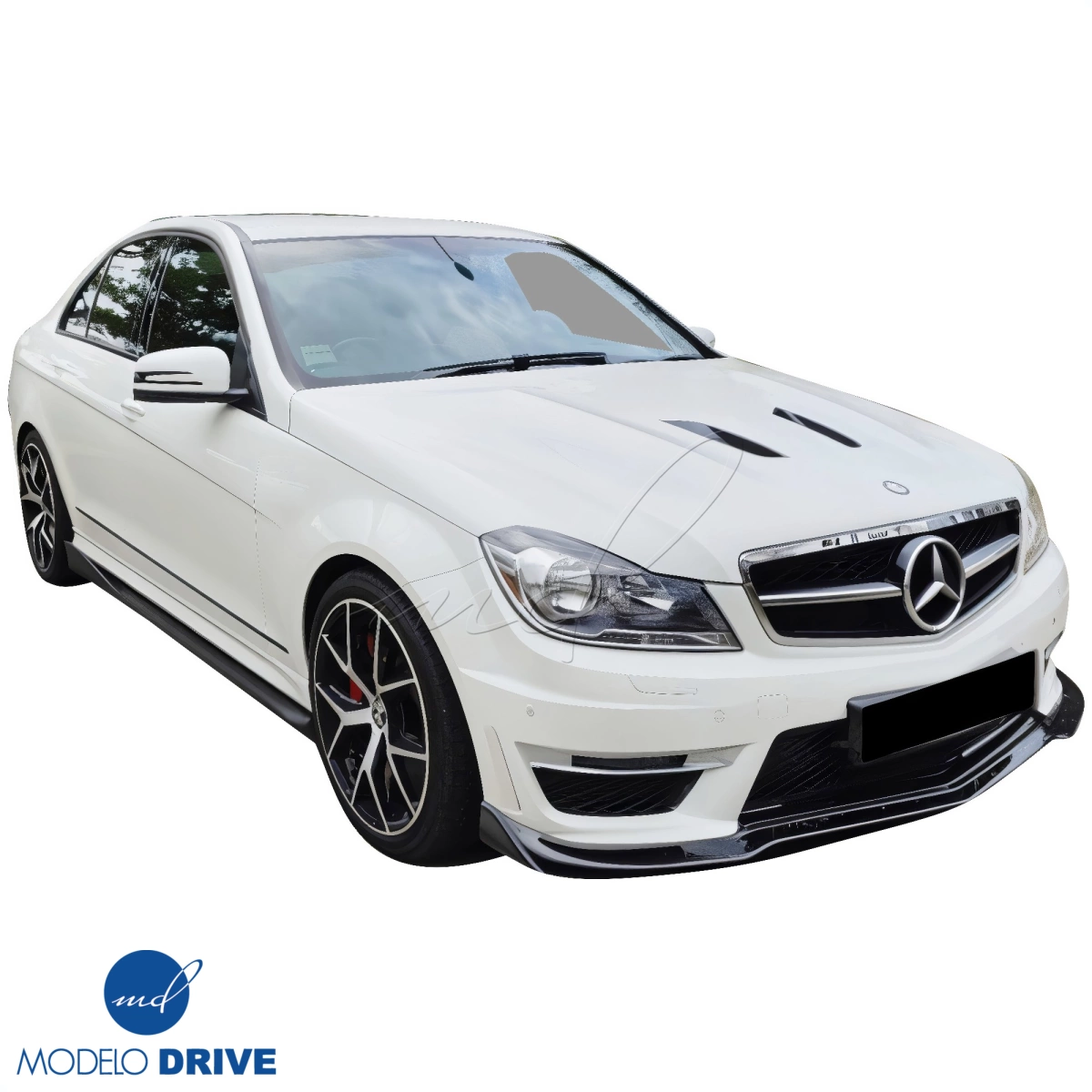 Modify your Mercedes-Benz C-Class 2012 with our Exterior/Hoods - 4