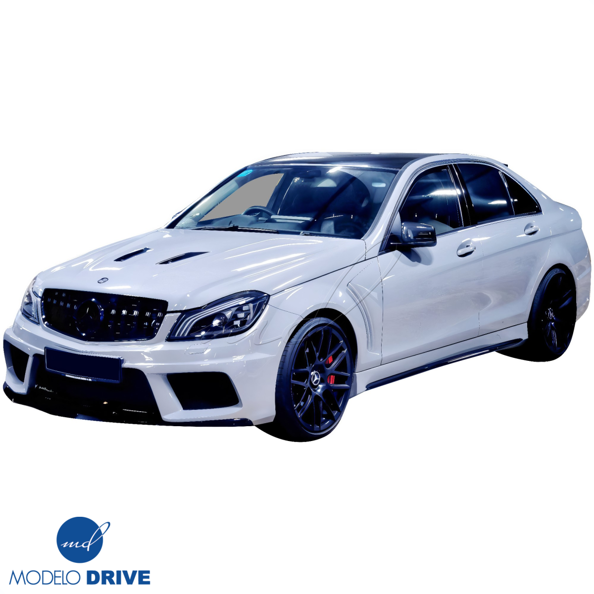 Modify your Mercedes-Benz C-Class 2012 with our Exterior/Hoods - 