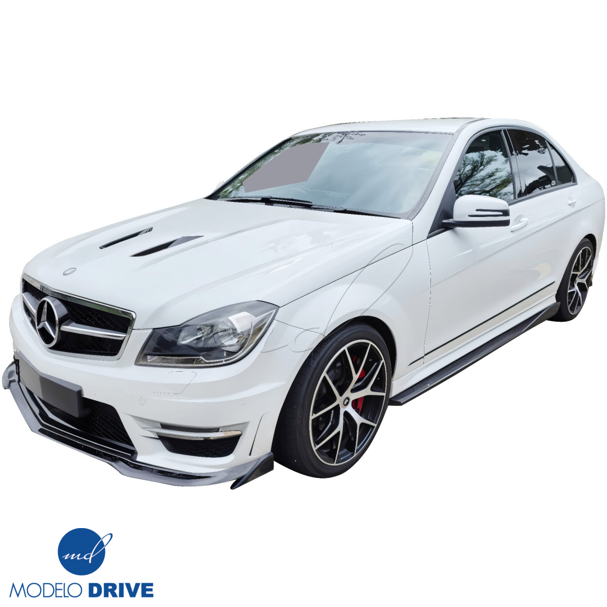 Modify your Mercedes-Benz C-Class 2012 with our Exterior/Hoods - 