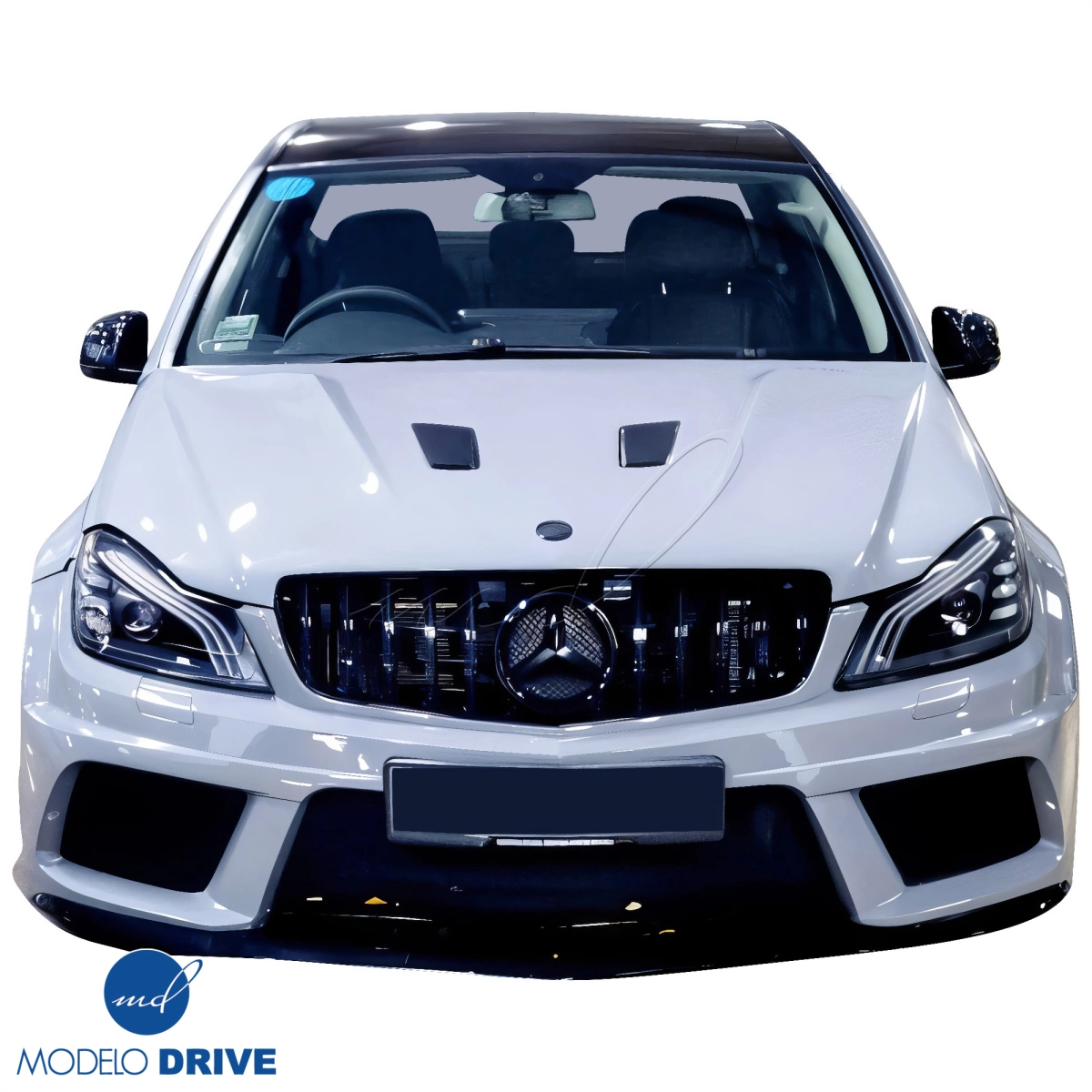 Modify your Mercedes-Benz C-Class 2012 with our Exterior/Hoods - 9