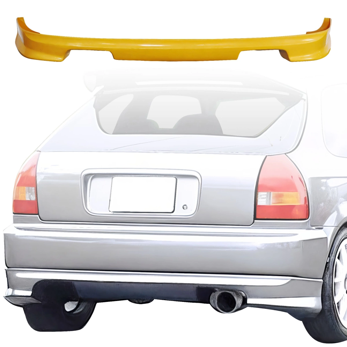 Modify your Honda Civic 1996 with our Exterior/Rear Lips - 1