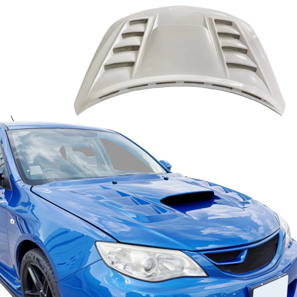 Modify your Subaru WRX 2008 with our Exterior/Hoods - 9
