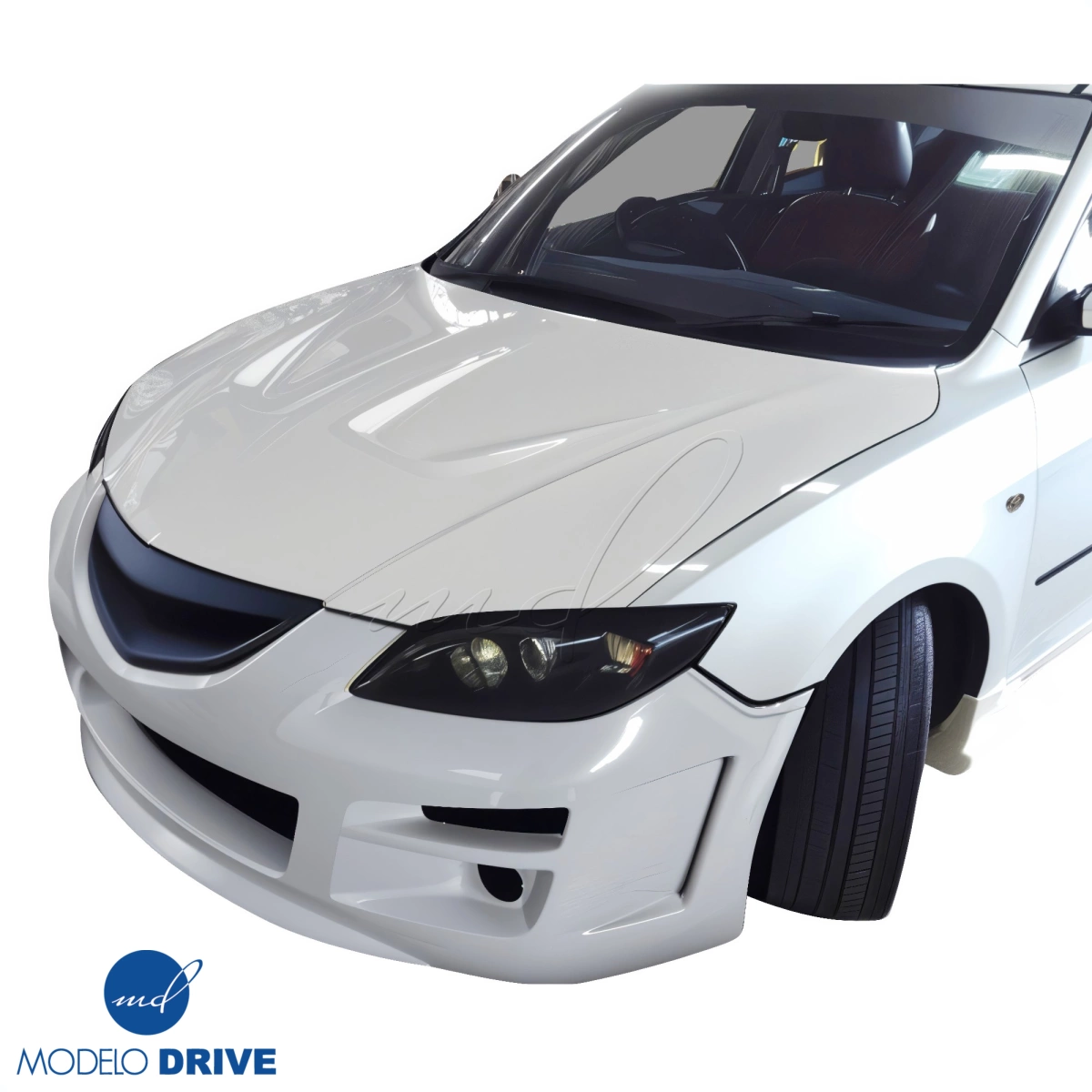 Modify your Mazda 3 2004 with our Exterior/Hoods - 2