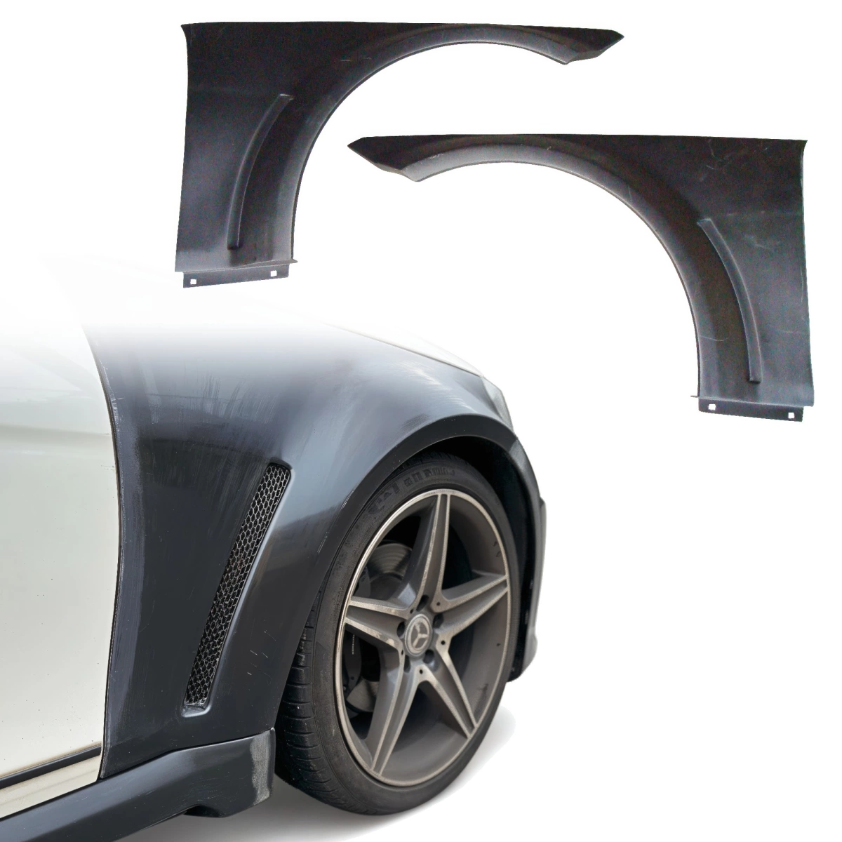Modify your Mercedes-Benz C-Class 2012 with our Exterior/Complete Body Kits - 1
