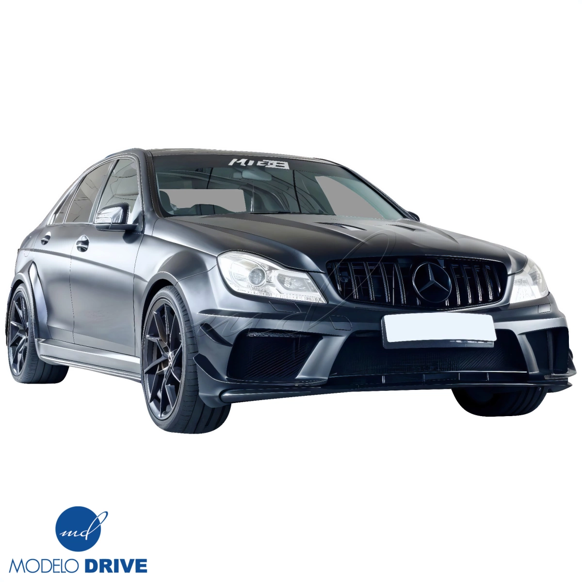 Modify your Mercedes-Benz C-Class 2012 with our Exterior/Complete Body Kits - 9