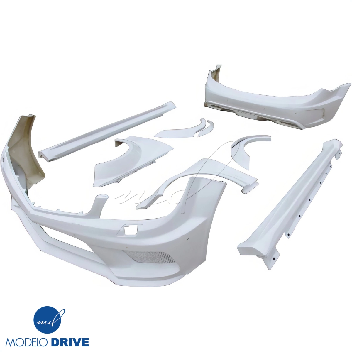 Modify your Mercedes-Benz C-Class 2012 with our Exterior/Complete Body Kits - 4