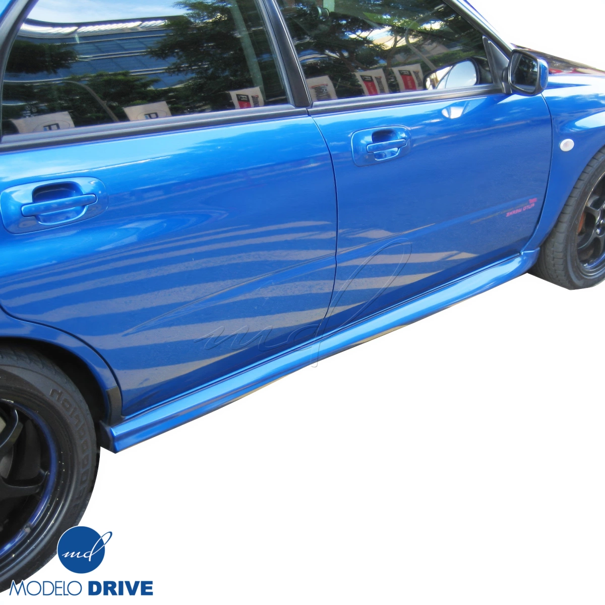 Modify your Subaru Impreza 2002 with our Exterior/Side Skirts - 2