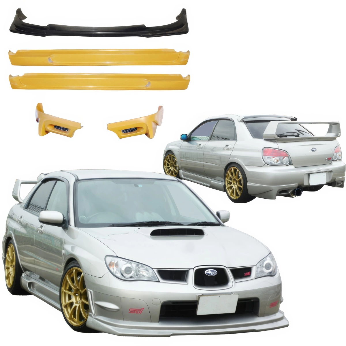 Modify your Subaru Impreza 2006 with our Exterior/Complete Body Kits - 1