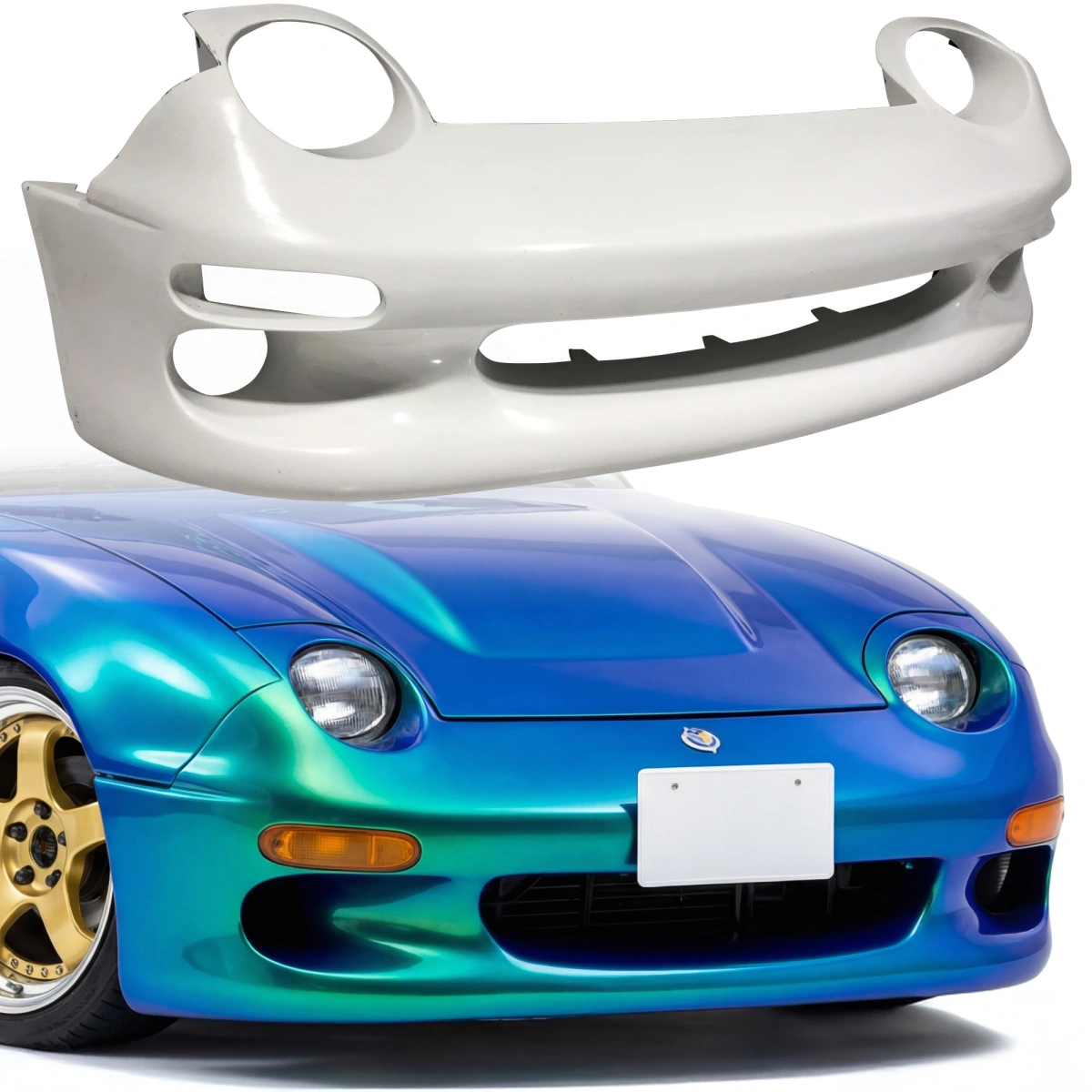 Modify your Mazda Miata 1990 with our Exterior/Front Bumpers - 16
