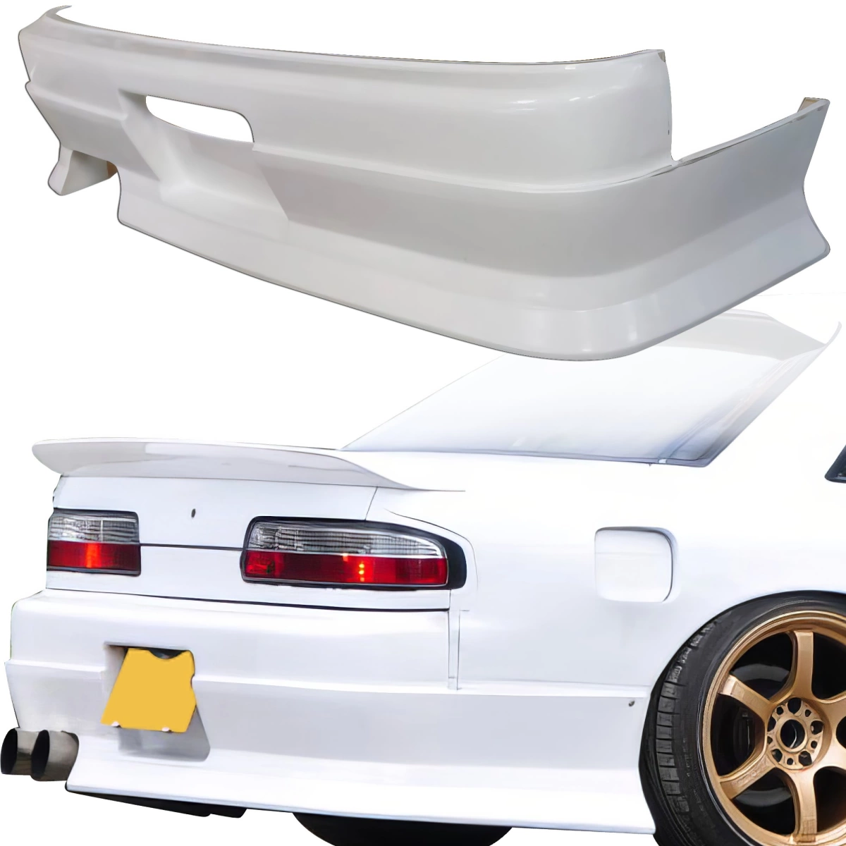 Modify your Nissan Silvia 1989 with our Exterior/Rear Bumpers - 1