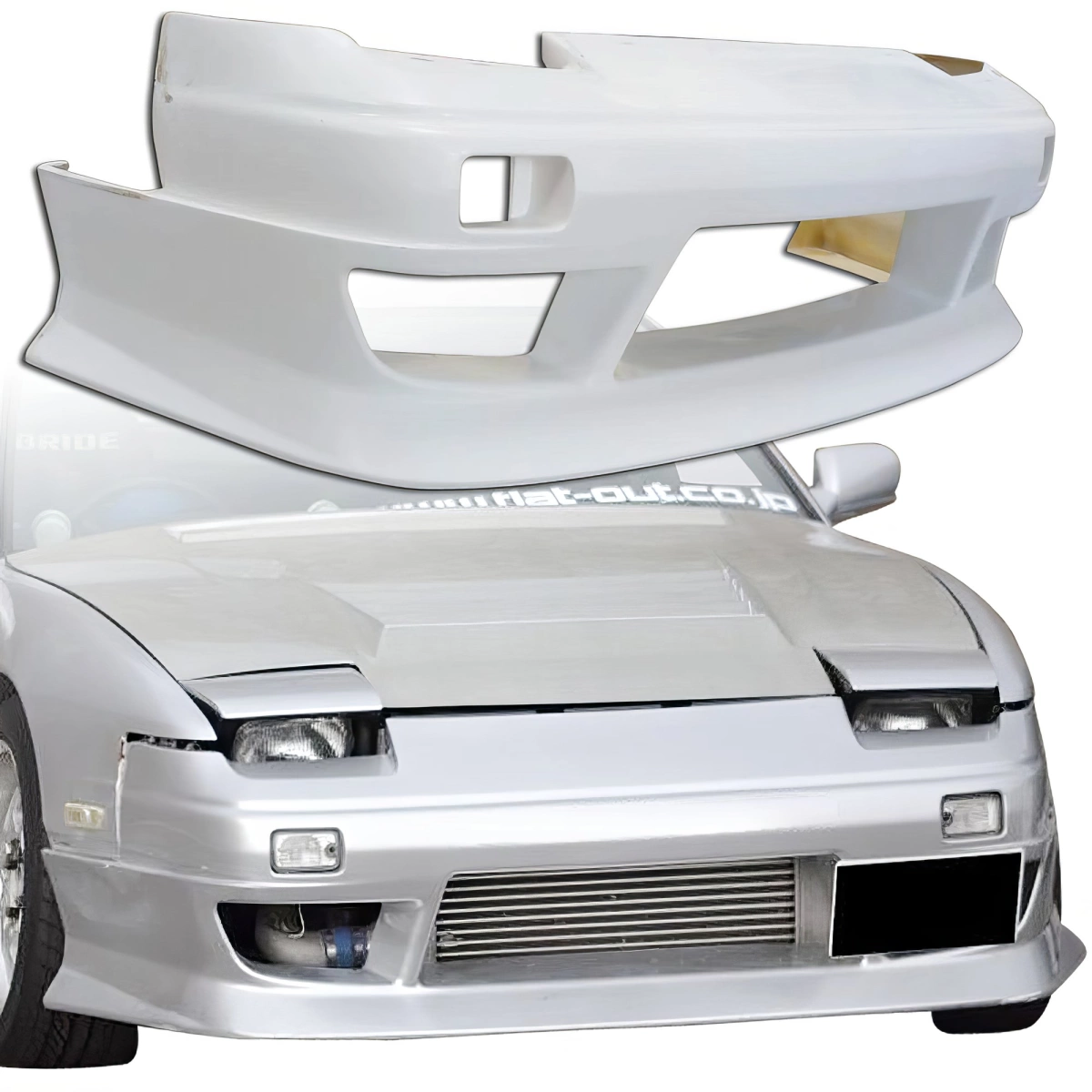 Modify your Nissan 240SX 1989 with our Exterior/Front Bumpers - 17