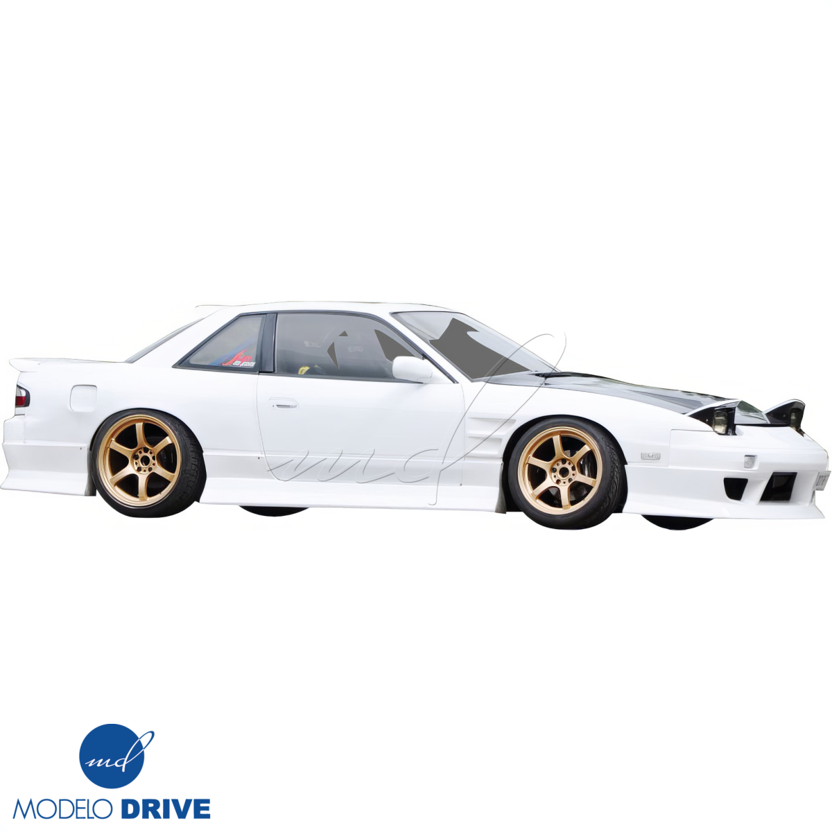 Modify your Nissan 240SX 1989 with our Exterior/Side Skirts - 