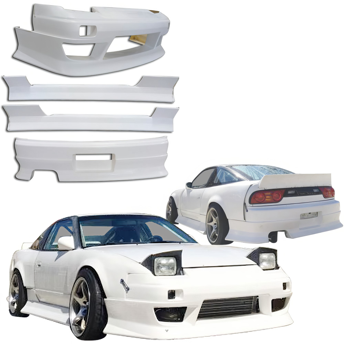 Modify your Nissan 240SX 1989 with our Exterior/Complete Body Kits - 