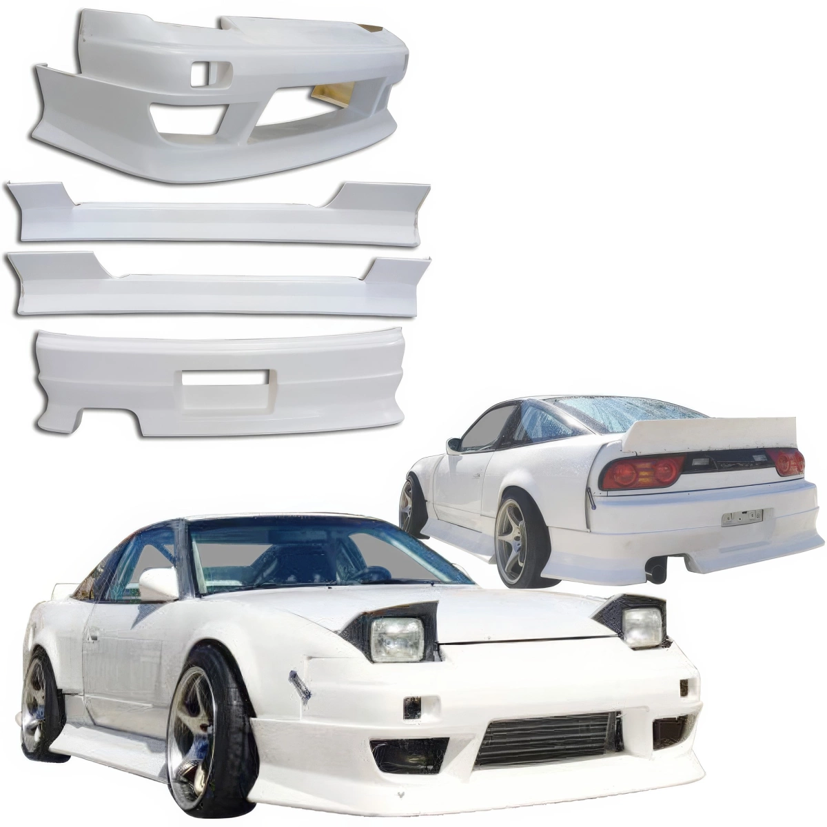Modify your Nissan 240SX 1989 with our Exterior/Complete Body Kits - 1