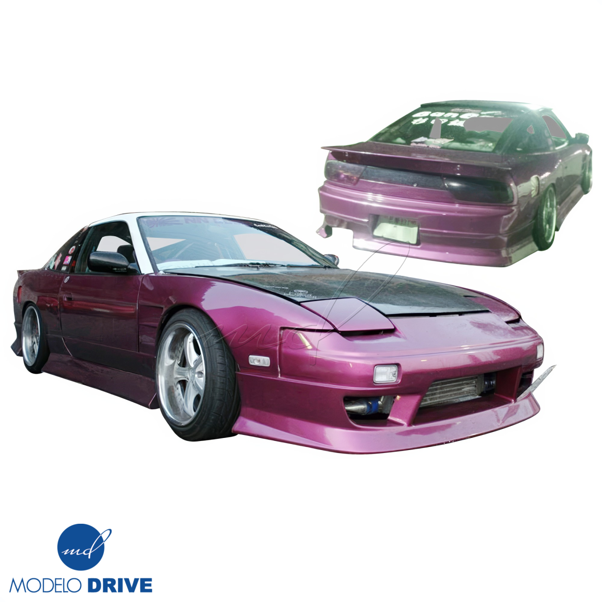 Modify your Nissan 240SX 1989 with our Exterior/Complete Body Kits - 