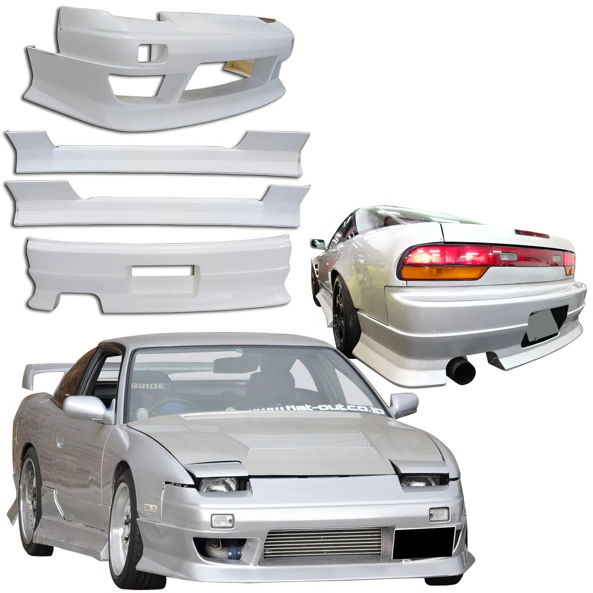 Modify your Nissan 240SX 1989 with our Exterior/Complete Body Kits - 3