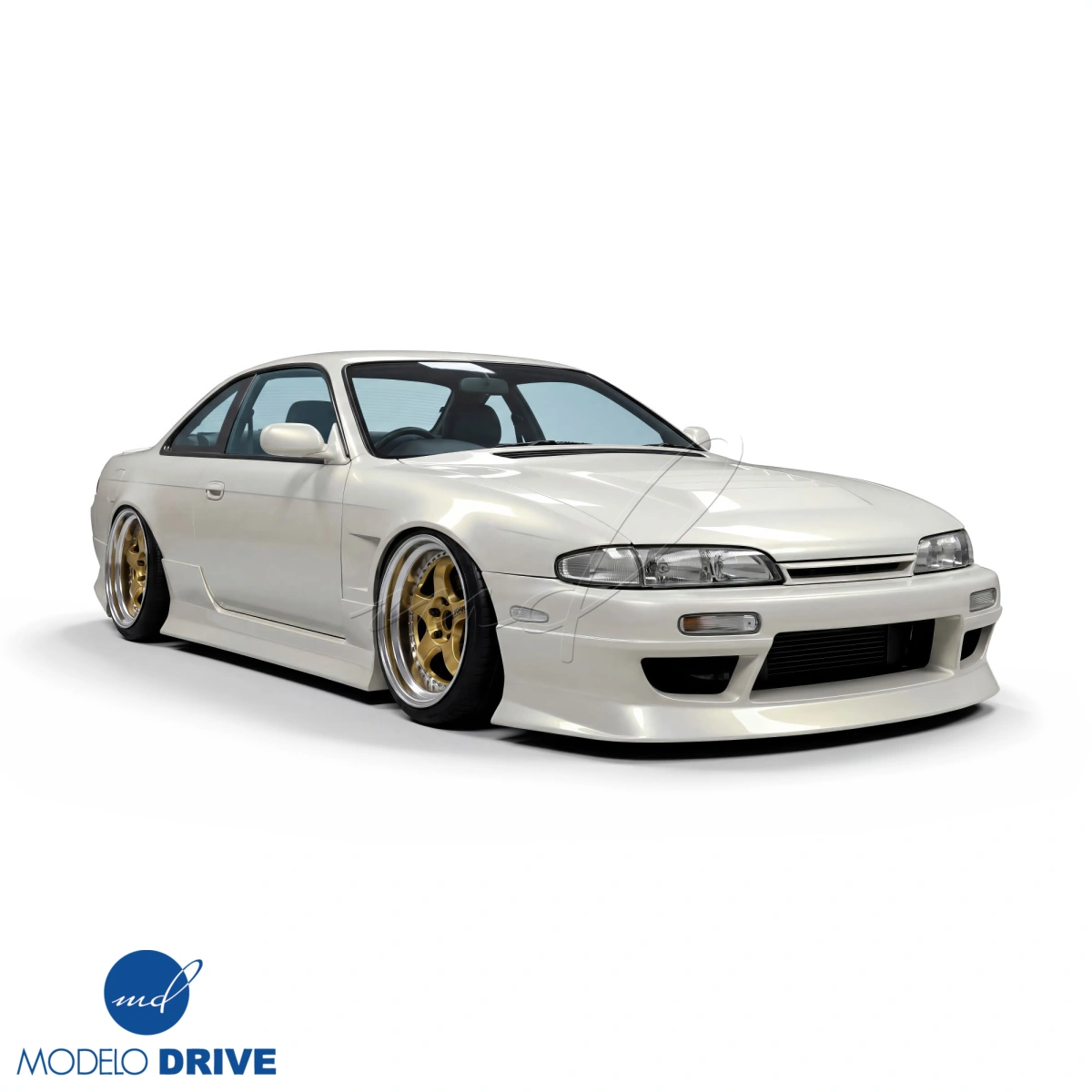Modify your Nissan 240SX 1995 with our Exterior/Front Bumpers - 3