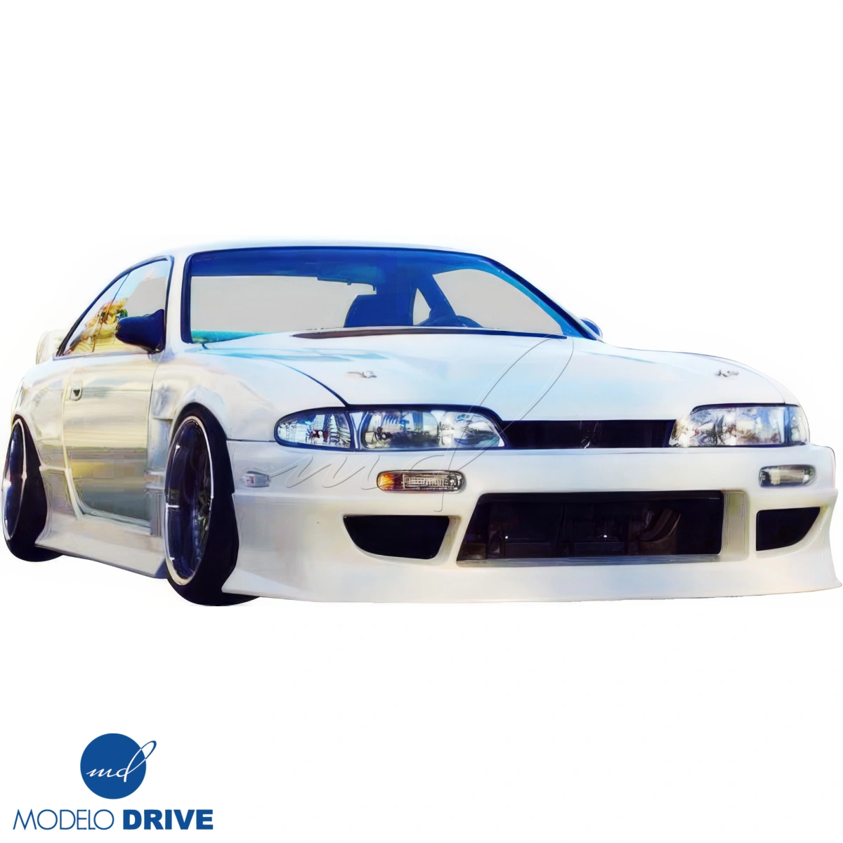 Modify your Nissan 240SX 1995 with our Exterior/Front Bumpers - 9