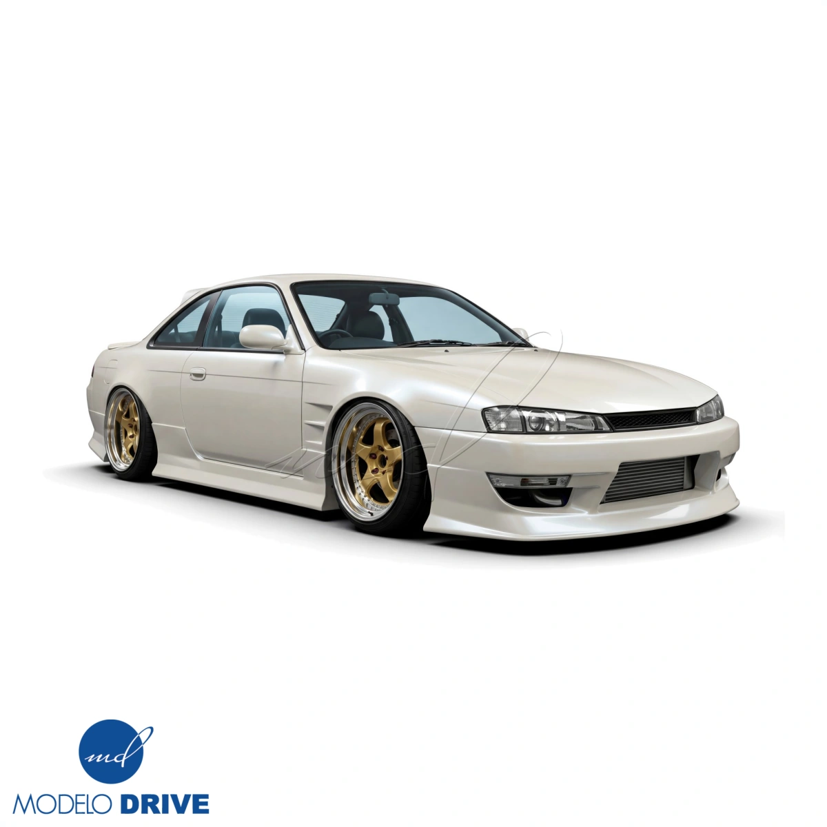 Modify your Nissan 240SX 1997 with our Exterior/Front Bumpers - 6
