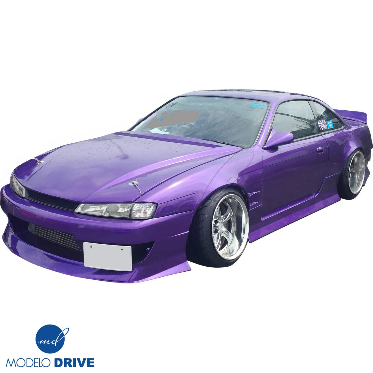 Modify your Nissan 240SX 1997 with our Exterior/Front Bumpers - 20