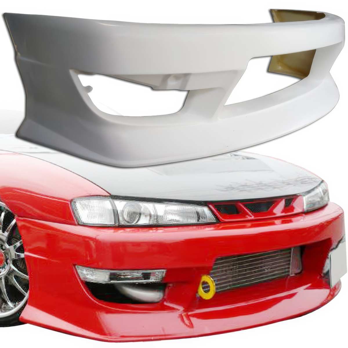 Modify your Nissan 240SX 1997 with our Exterior/Front Bumpers or Lips - 