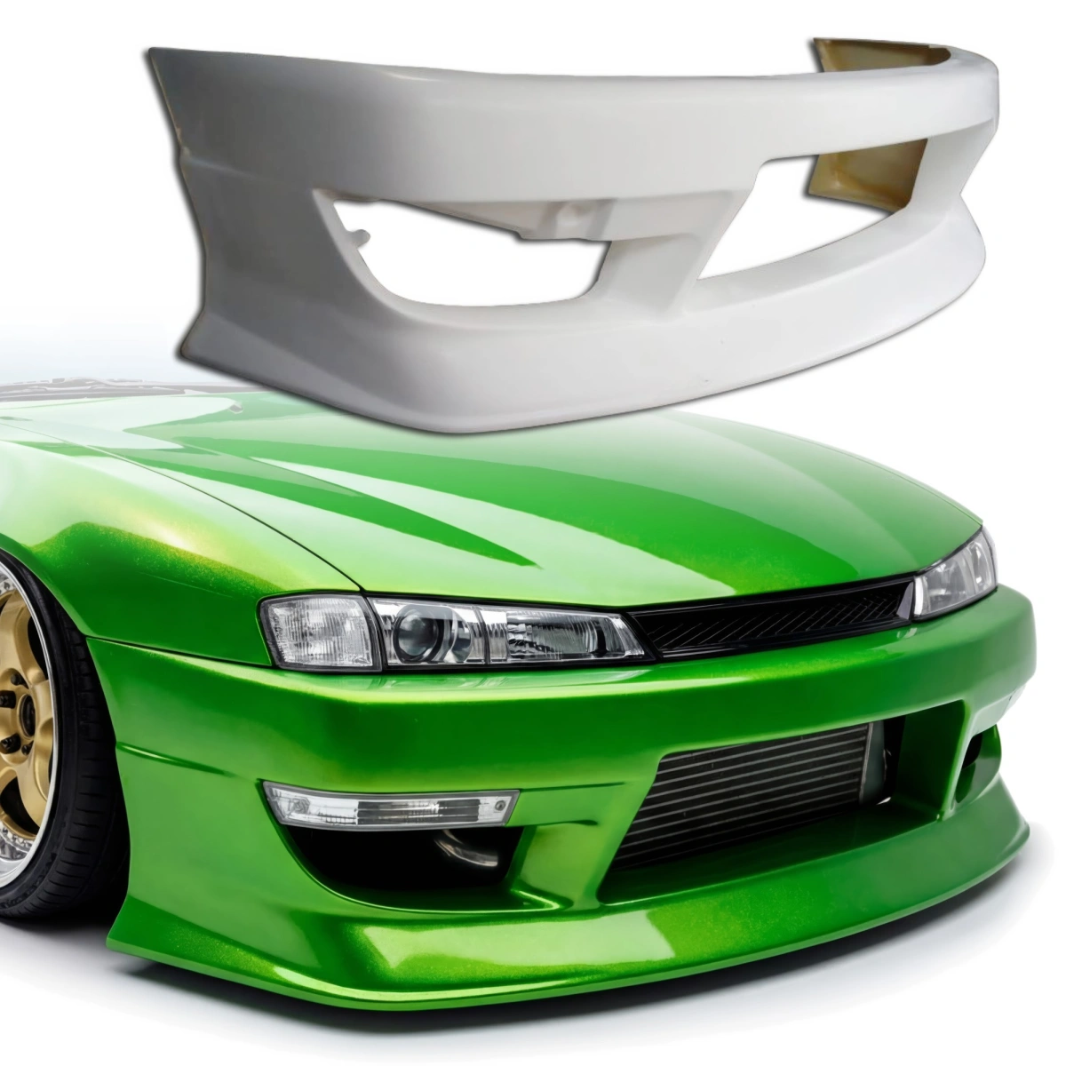 Modify your Nissan 240SX 1997 with our Exterior/Front Bumpers - 33