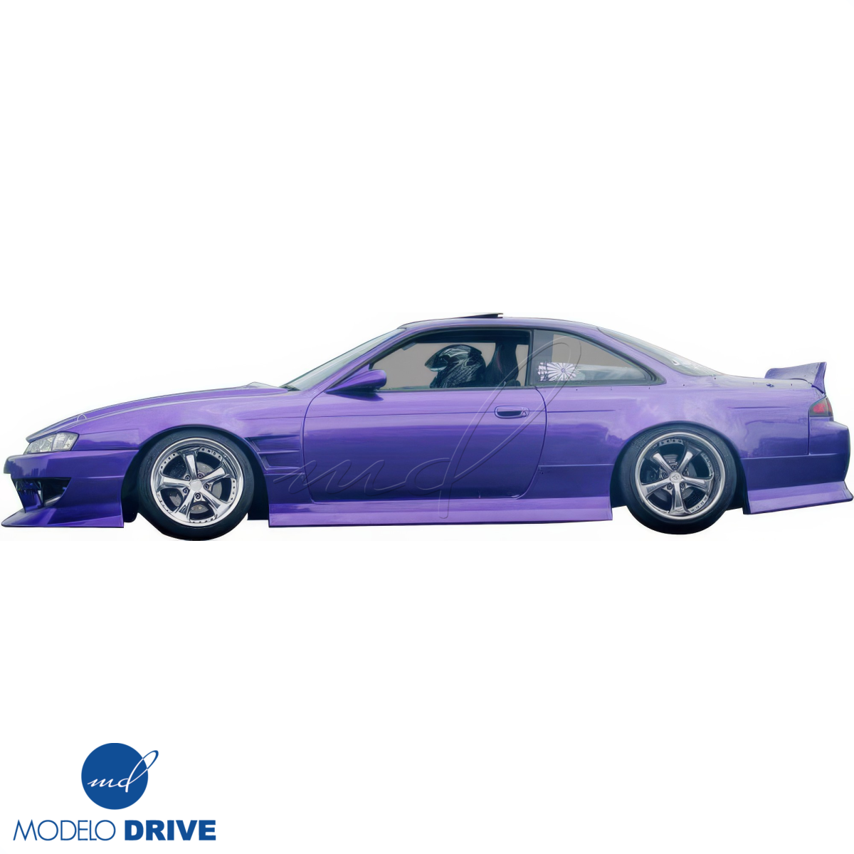 Modify your Nissan 240SX 1995 with our Exterior/Side Skirts - 