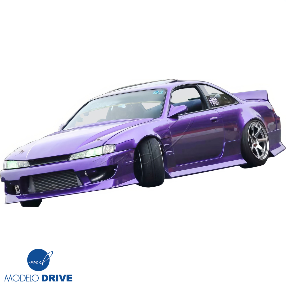 Modify your Nissan 240SX 1995 with our Exterior/Side Skirts - 