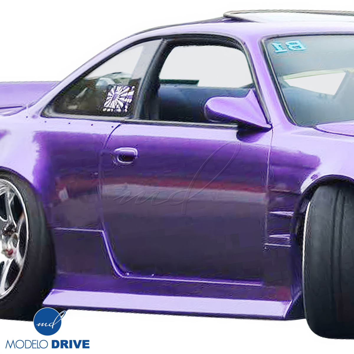 Modify your Nissan 240SX 1995 with our Exterior/Side Skirts - 