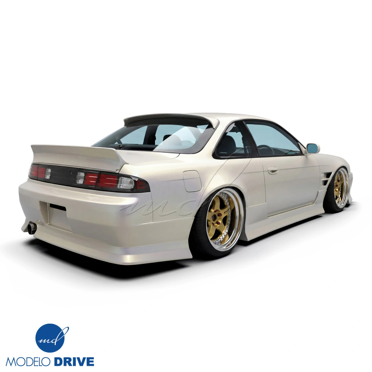 Modify your Nissan 240SX 1995 with our Exterior/Rear Bumpers - 6