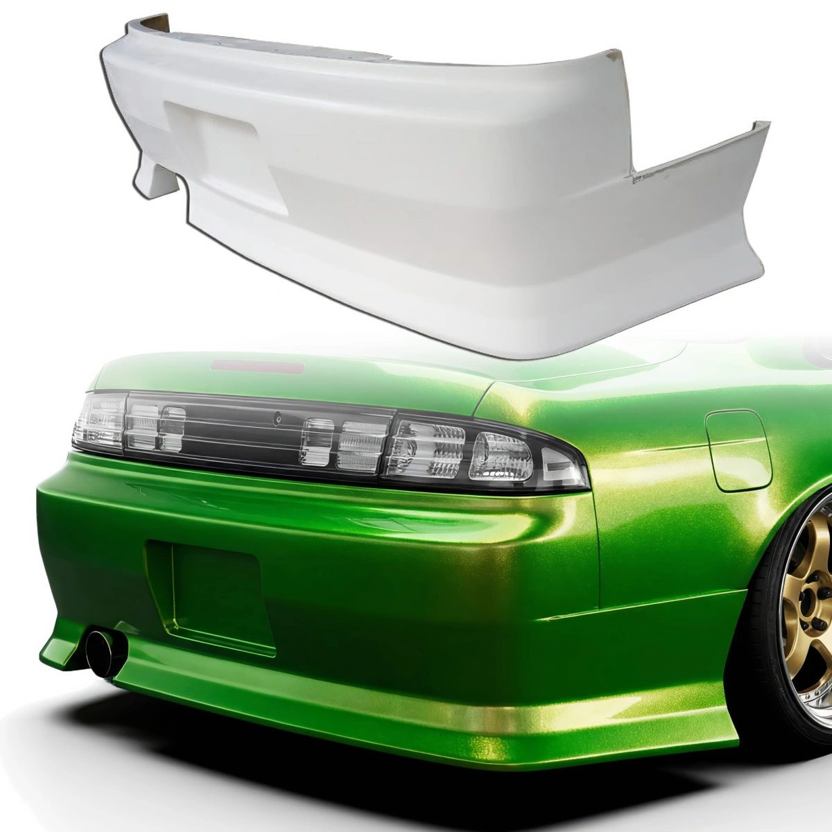 Modify your Nissan 240SX 1995 with our Exterior/Rear Bumpers - 32