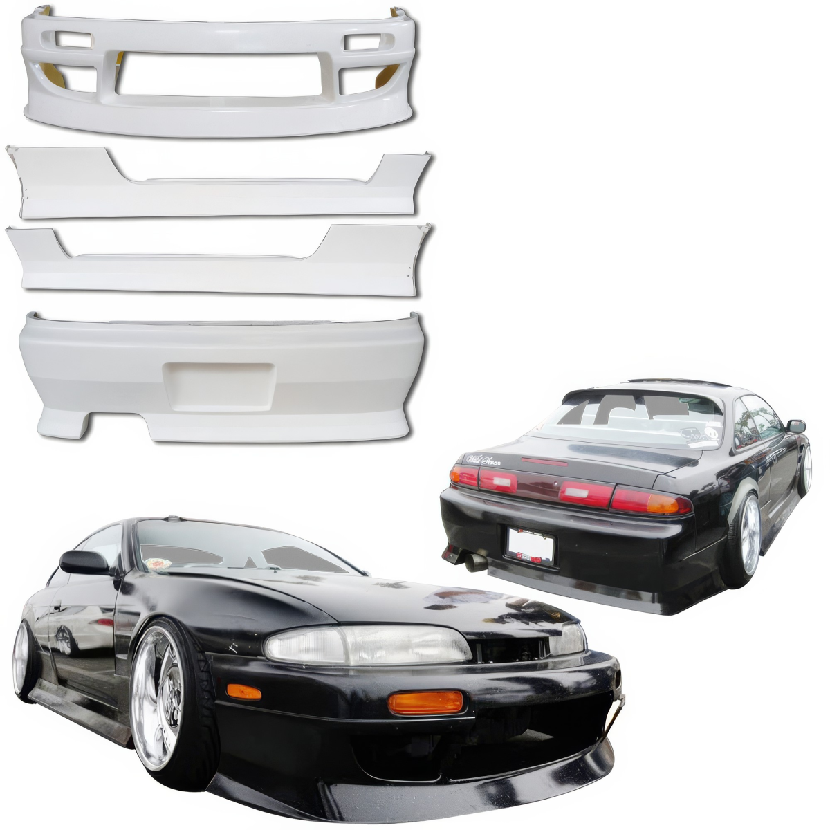 Modify your Nissan 240SX 1995 with our Exterior/Complete Body Kits - 