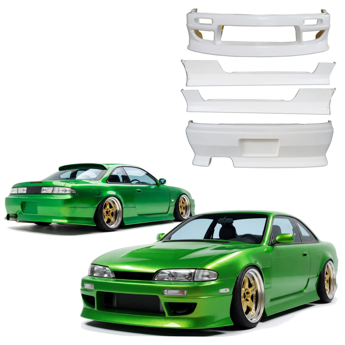 Modify your Nissan 240SX 1995 with our Exterior/Complete Body Kits - 3