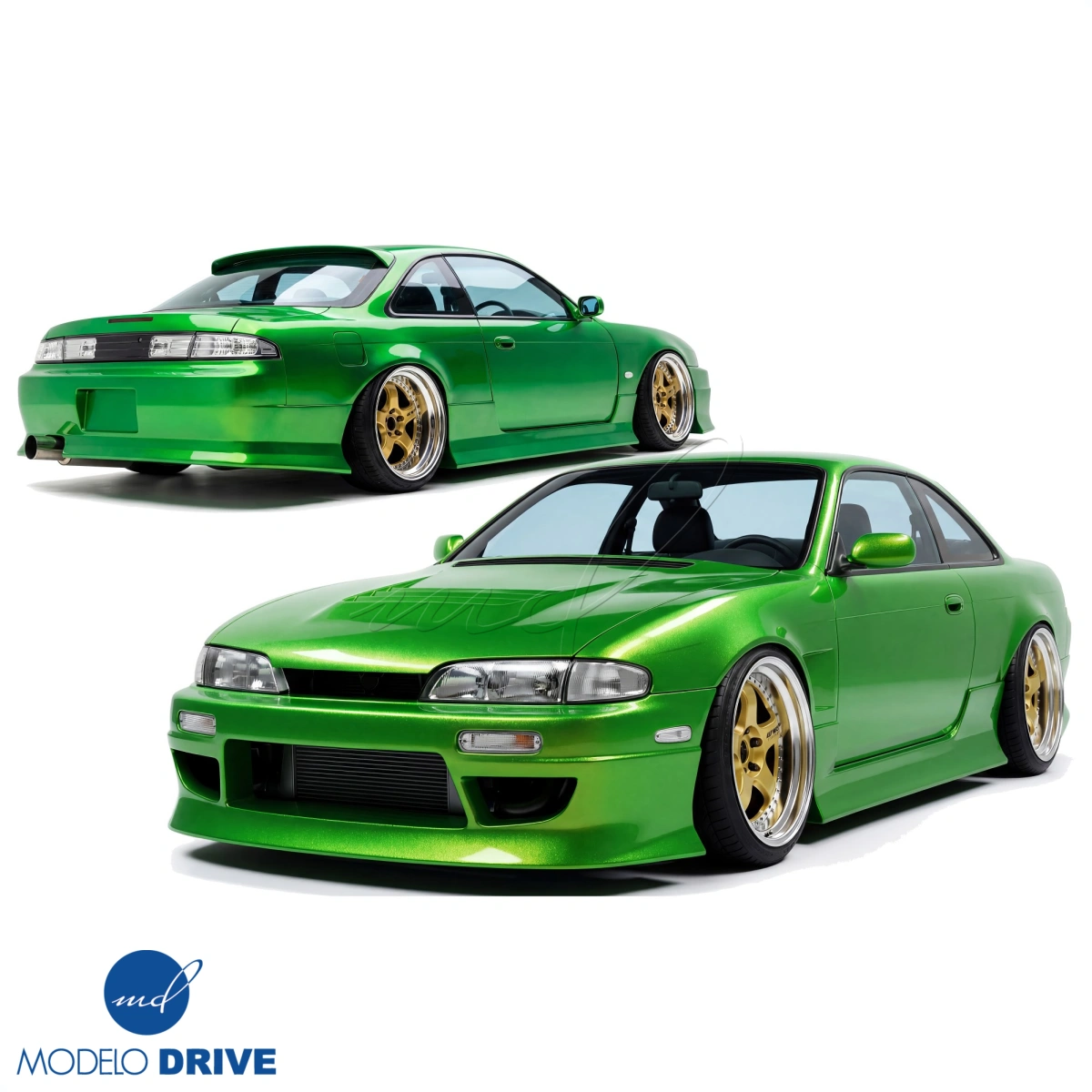 Modify your Nissan 240SX 1995 with our Exterior/Complete Body Kits - 4