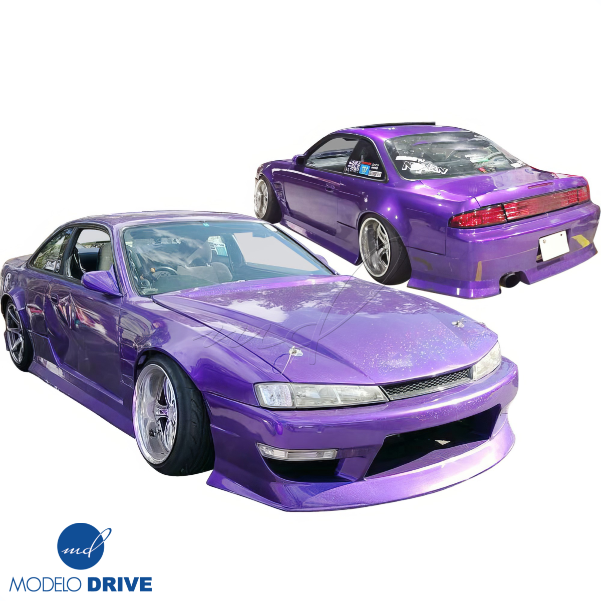 Modify your Nissan 240SX 1997 with our Exterior/Complete Body Kits - 