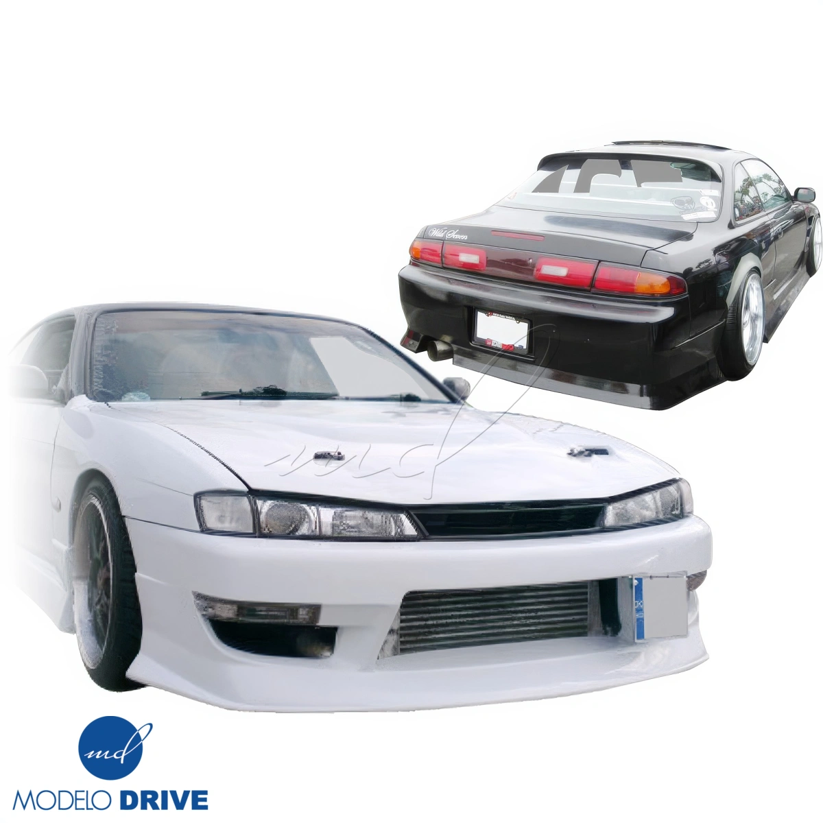 Modify your Nissan 240SX 1997 with our Exterior/Complete Body Kits - 4