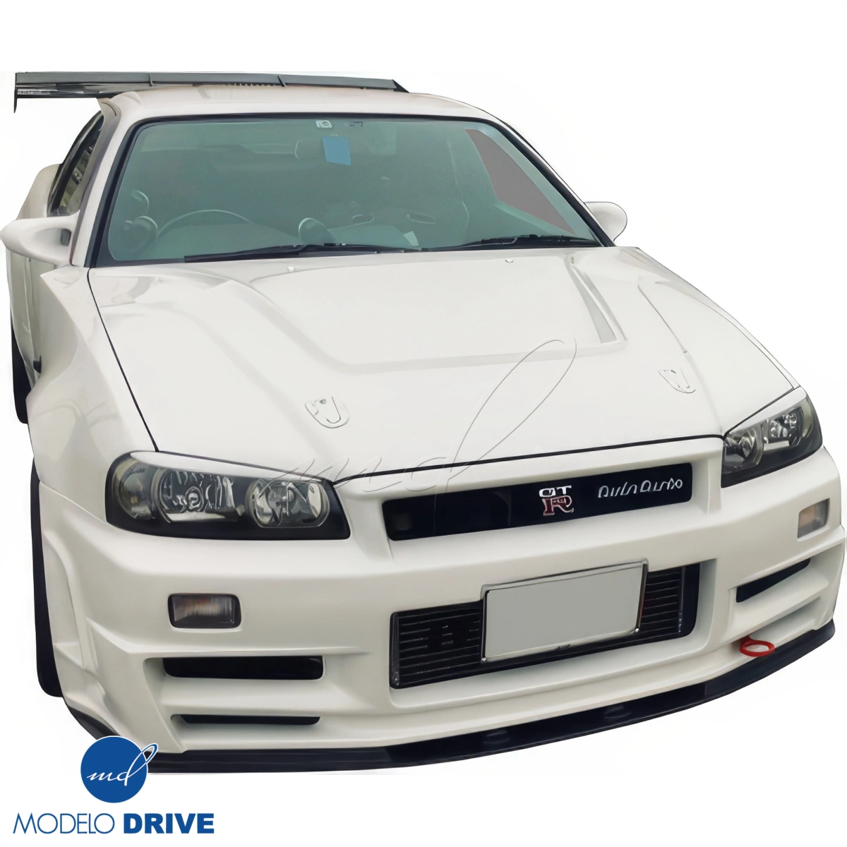 Modify your Nissan Skyline (R34) GTR 1999 with our Exterior/Hoods - 4