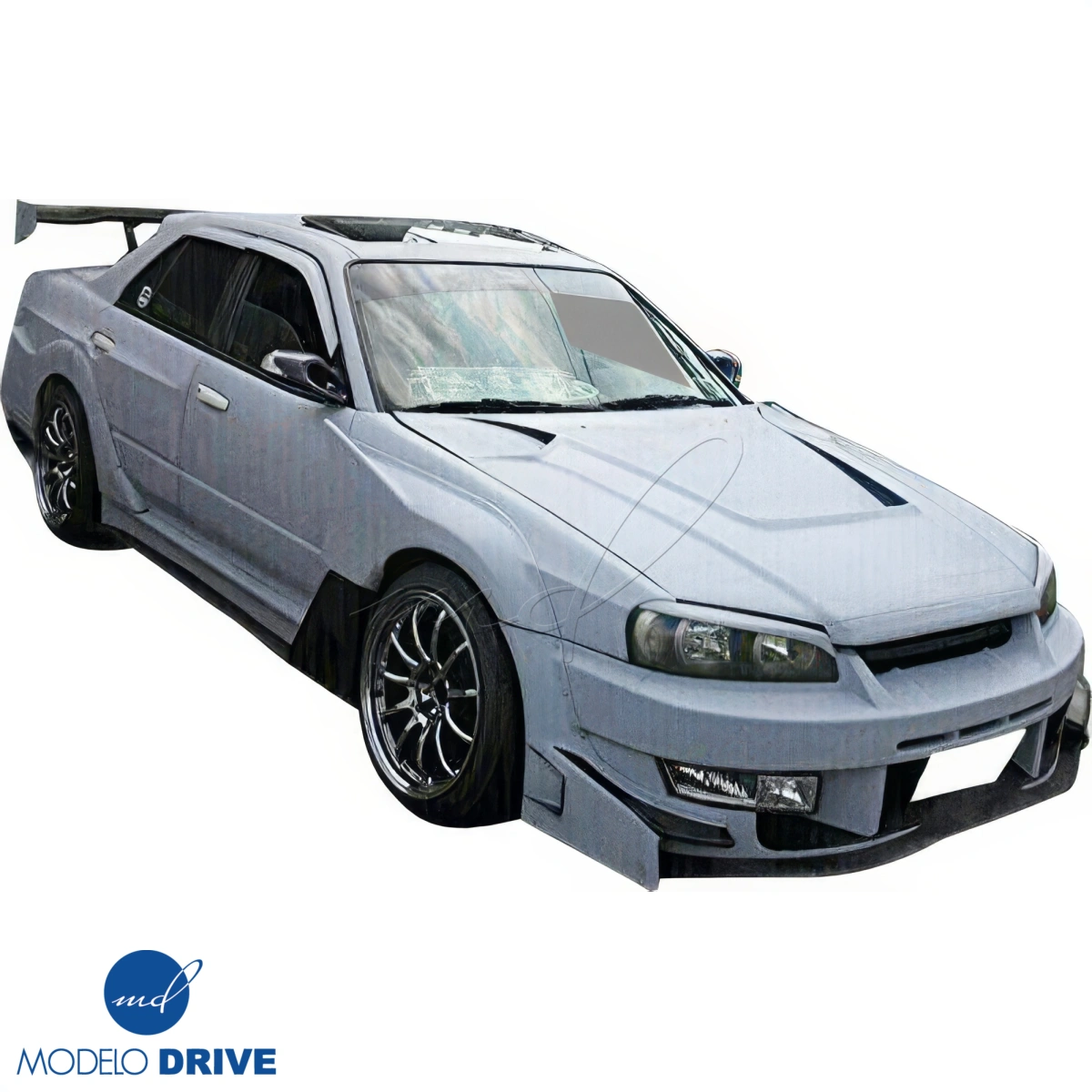 Modify your Nissan Skyline (R34) GTR 1999 with our Exterior/Hoods - 7