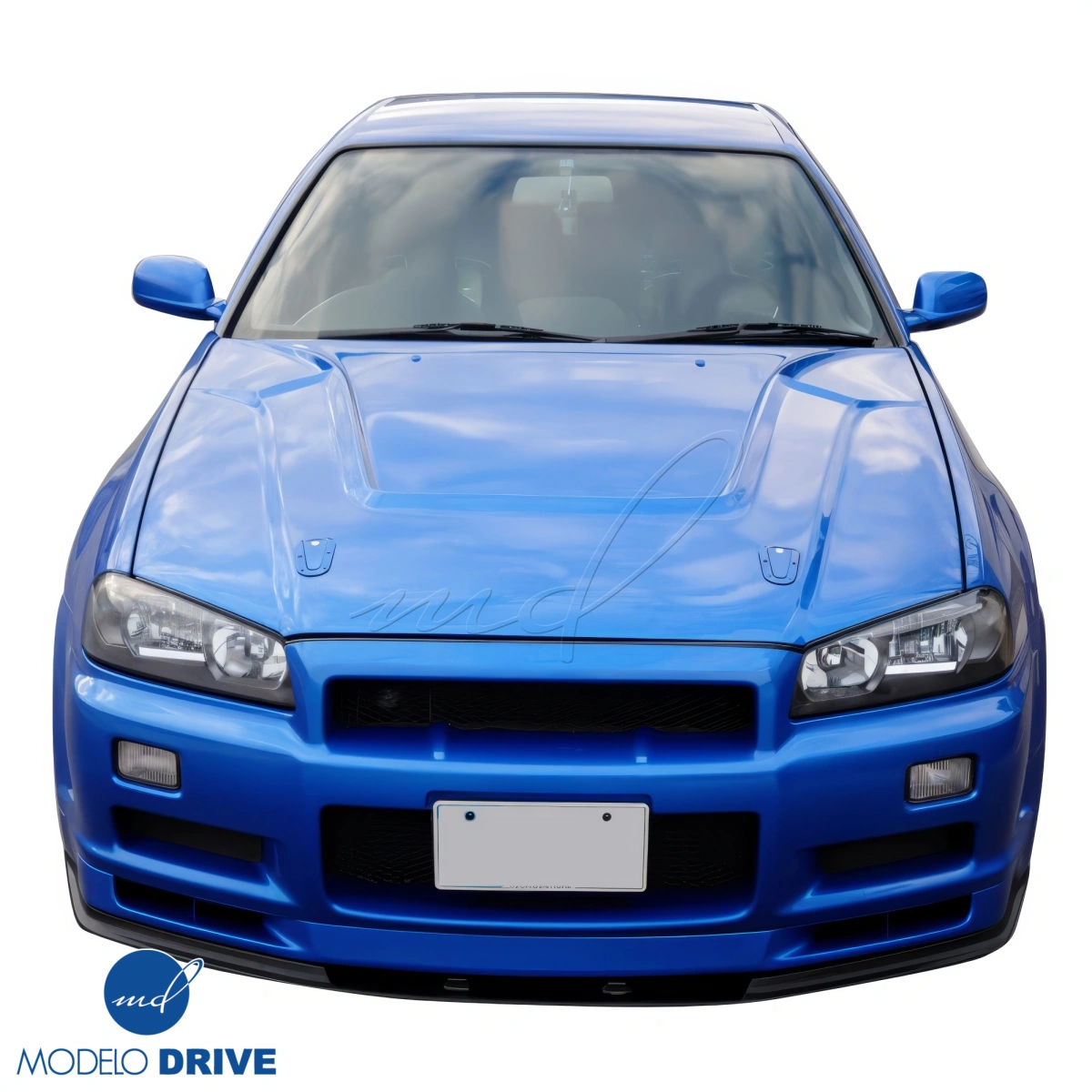 Modify your Nissan Skyline (R34) GTR 1999 with our Exterior/Hoods - 9