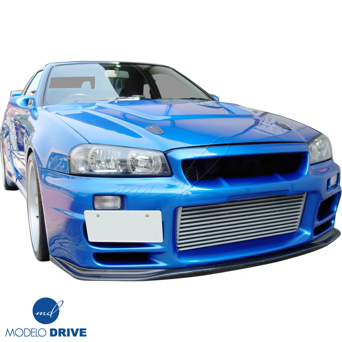 Modify your Nissan Skyline (R34) GTR 1999 with our Exterior/Hoods - 14