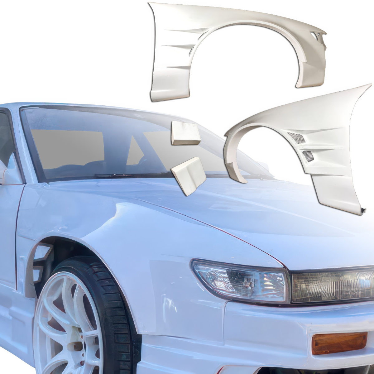 Modify your Nissan Silvia 1989 with our Exterior/Complete Body Kits - 