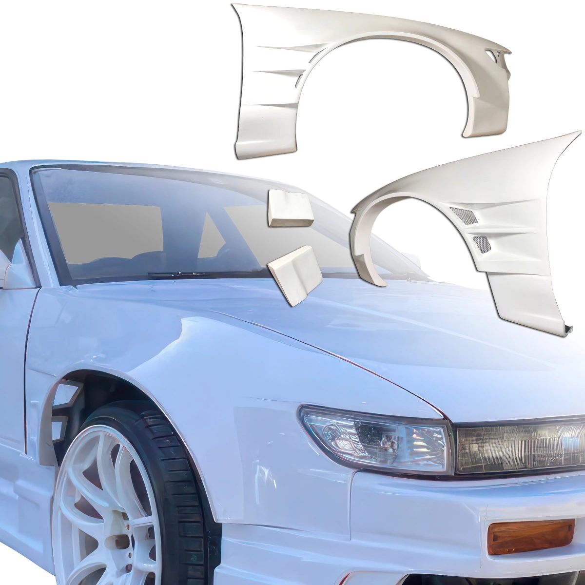 Modify your Nissan Silvia 1989 with our Exterior/Complete Body Kits - 1