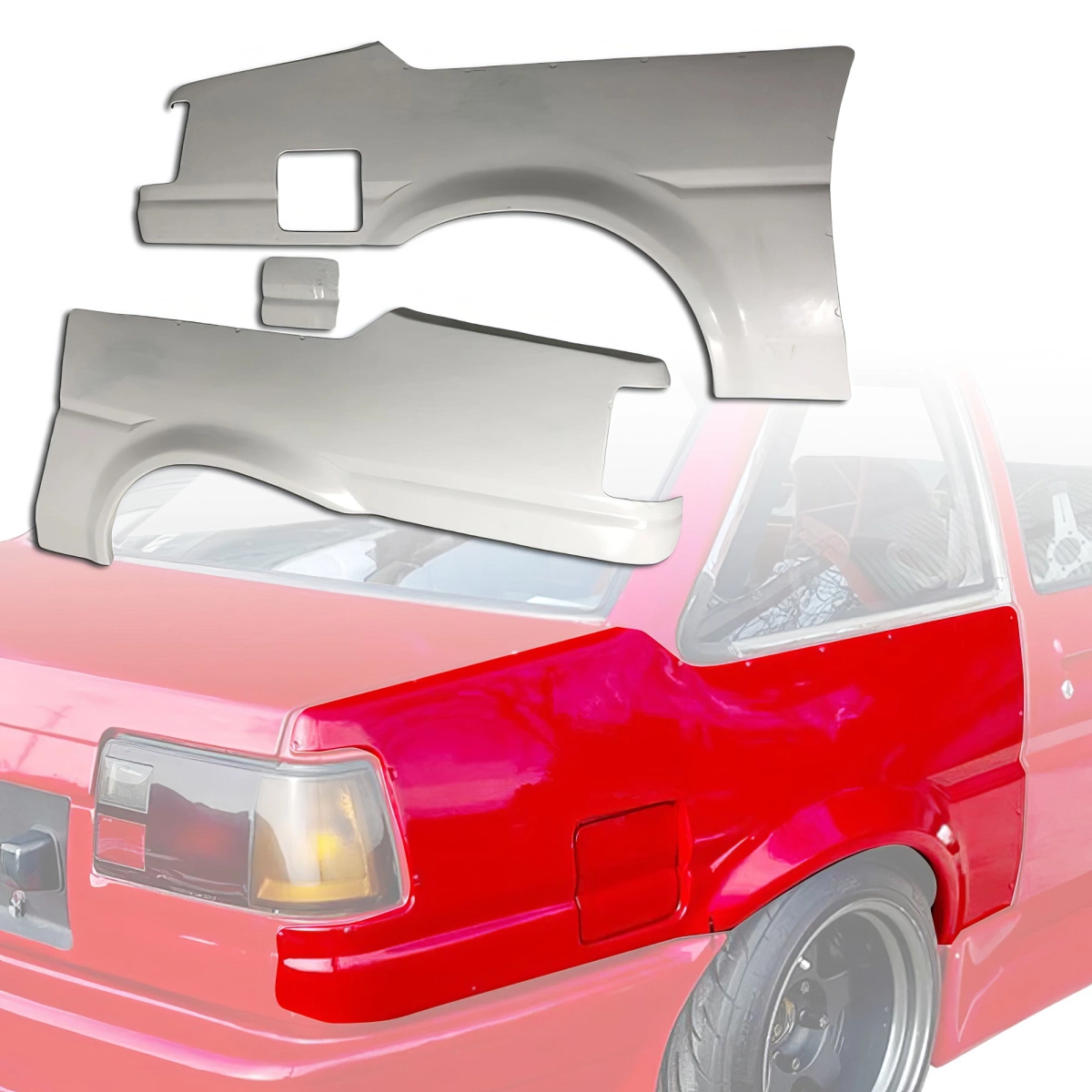 Modify your Toyota Corolla 1984 with our Exterior/Fenders - 1