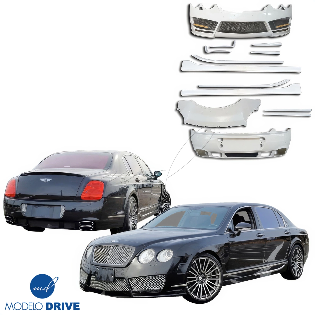 Modify your Bentley Continental 2006 with our Exterior/Complete Body Kits - 4