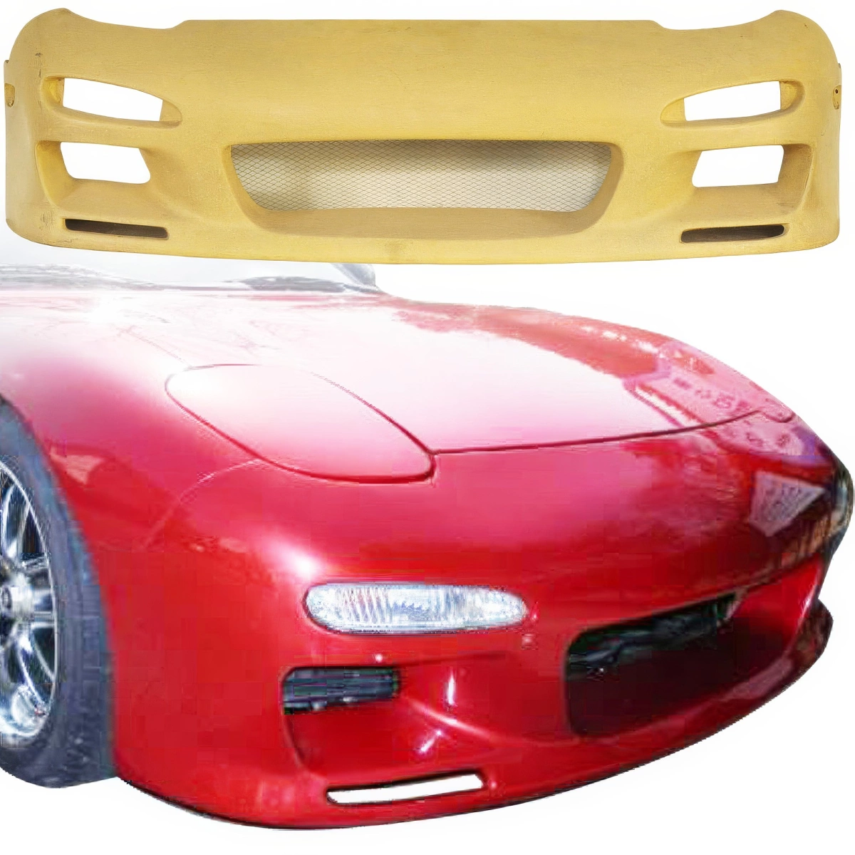 Modify your Mazda RX-7 1993 with our Exterior/Front Bumpers - 1