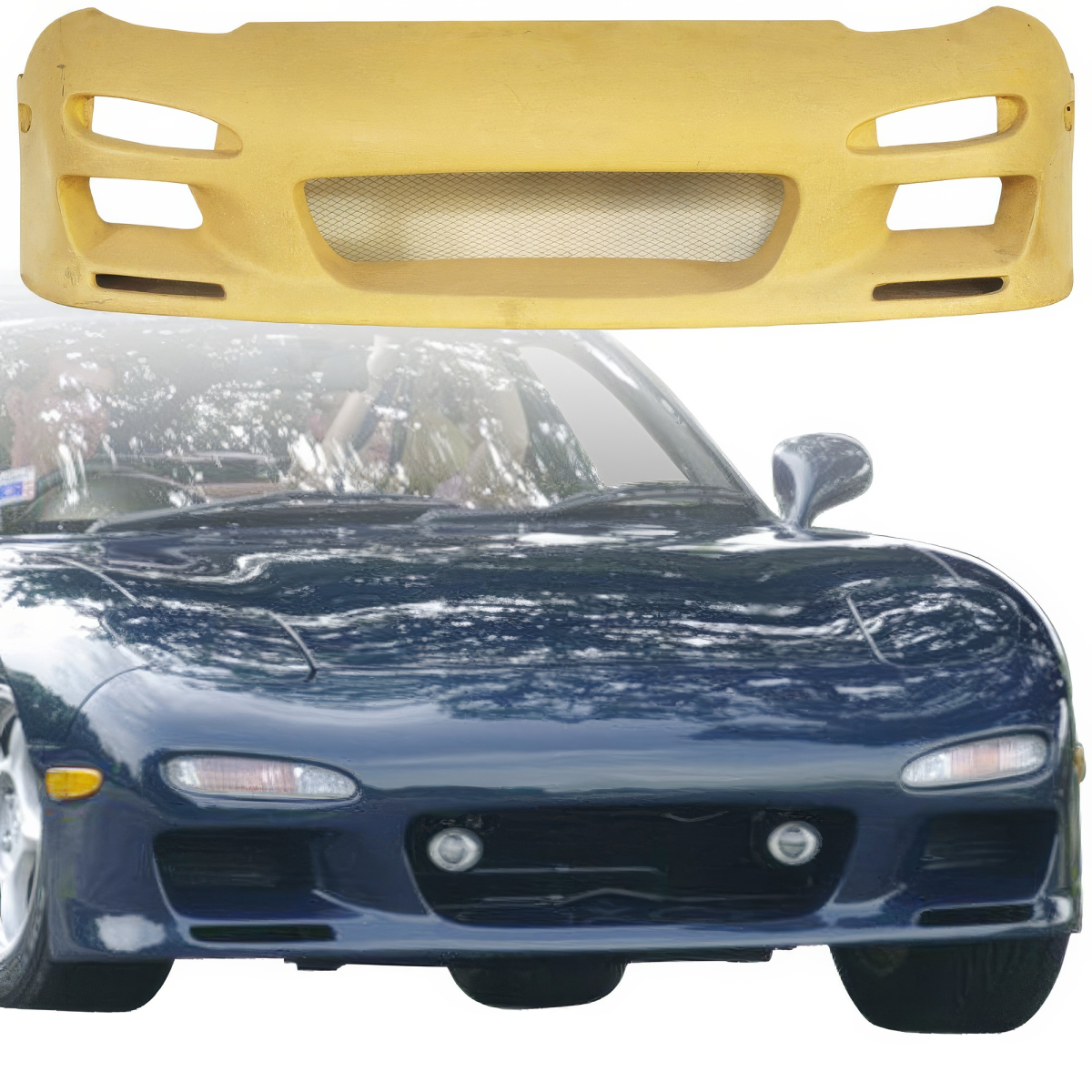Modify your Mazda RX-7 1993 with our Exterior/Front Bumpers - 