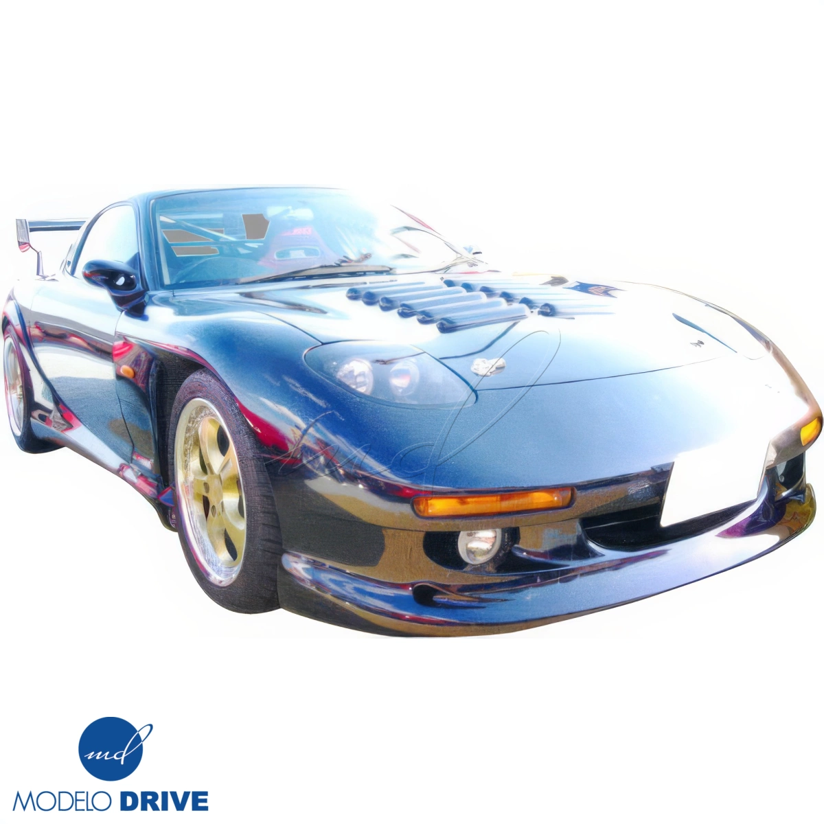 Modify your Mazda RX-7 1993 with our Exterior/Front Bumpers - 6