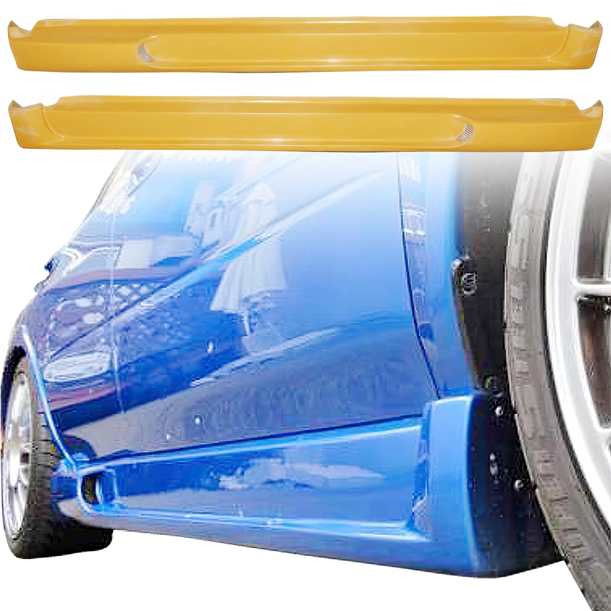 Modify your Subaru Impreza 2002 with our Exterior/Side Skirts - 1