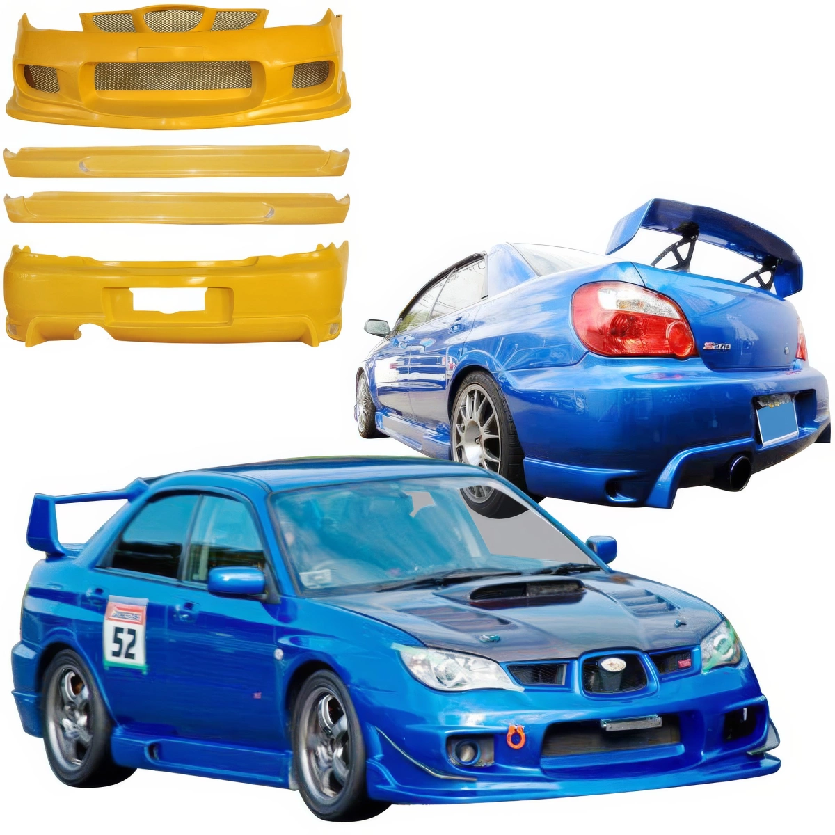Modify your Subaru Impreza 2006 with our Exterior/Complete Body Kits - 1