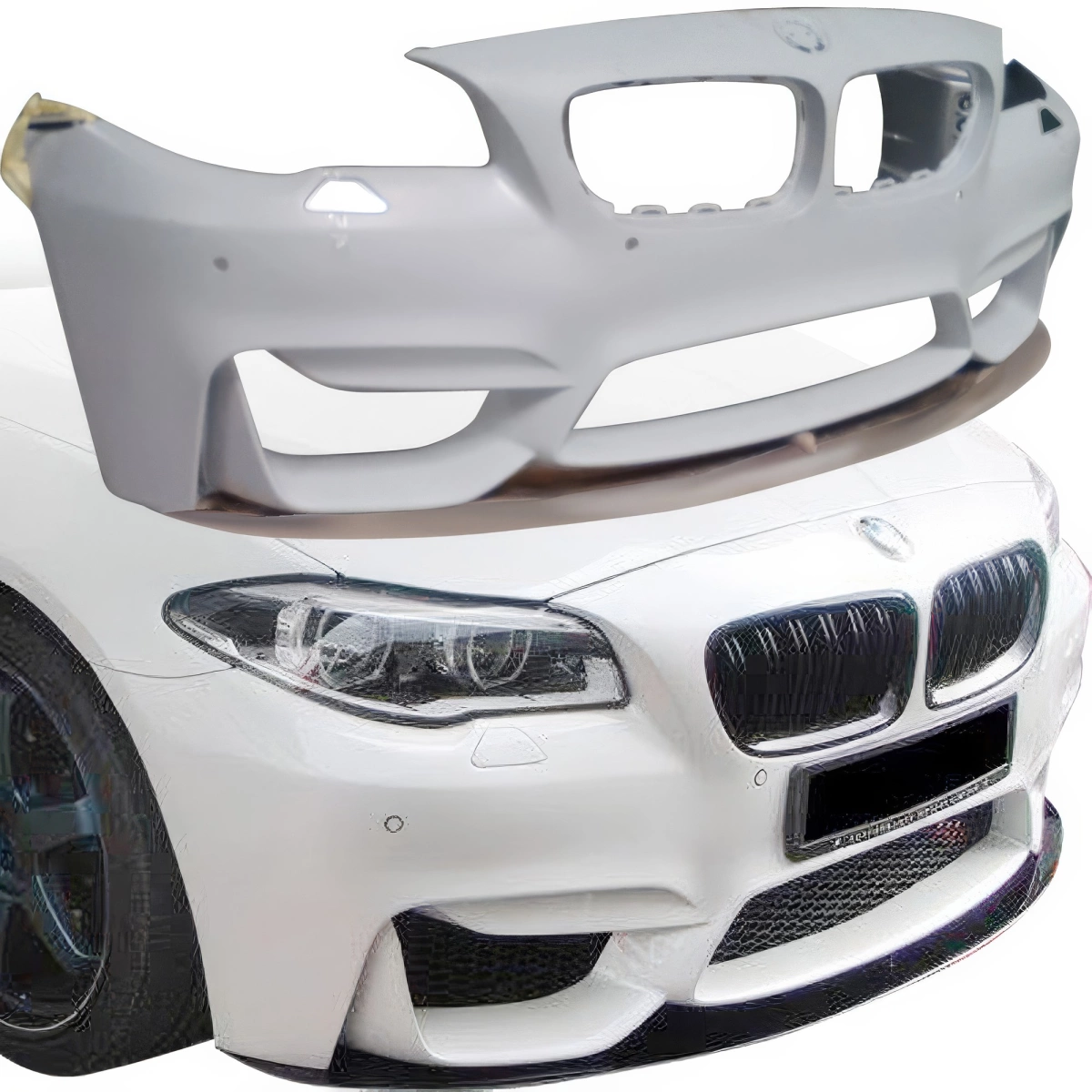 Modify your BMW 5-Series 2011 with our Exterior/Front Bumpers - 1